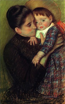 メアリー・カサット Painting - エレーヌ・ド・セプトゥイユの母親の子供たち メアリー・カサット
